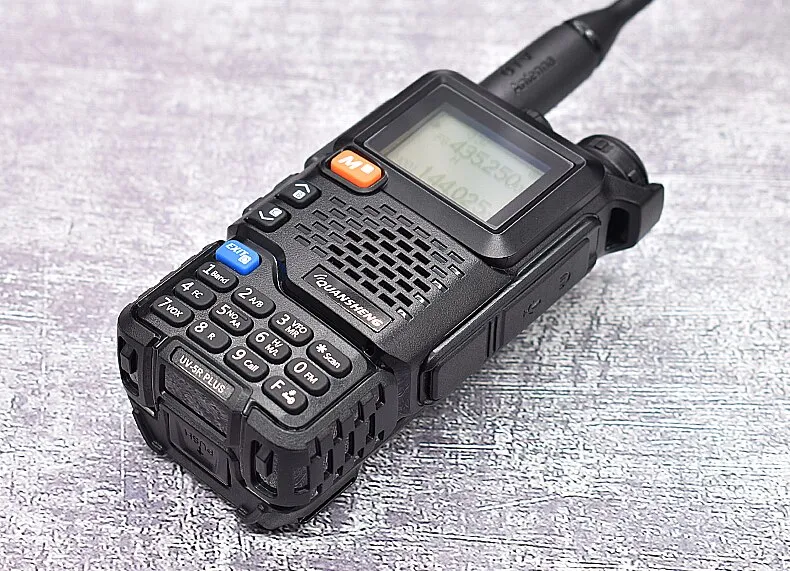 Quansheng UV 5R Plus Walkie Talkie Portable Am Fm Two Way Radio Commutator VHF Station K5 Receiver Ham Wireless Set Long Range